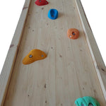 Riesiges 2m hohes und klappbares Klettergerüst mit 6 Kletterpfaden - Kletterling – einfach Kind sein