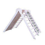 Großes Klettergerüst für Zuhause natur (unlackiert) - Kletterling – einfach Kind sein