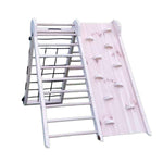 Großes Klettergerüst für Zuhause natur (unlackiert) - Kletterling – einfach Kind sein