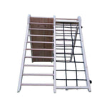 Großes Klettergerüst für Zuhause natur (unlackiert) - Kletterling – einfach Kind sein