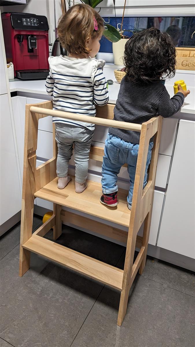 Lernturm DUO für Geschwister und Zwillinge von PeterundDepi - Kletterling – einfach Kind sein