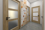Kletterwand BK INDOOR aus 2 Teilen | 236 x 78 cm | inkl. 15 Griffen | 40 Loch - Kletterling – einfach Kind sein