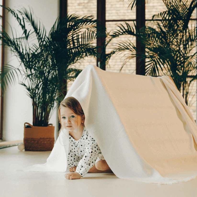 Spielset "Classic" pastell - Kletterdreieck mit Kletterrutsche - Kletterling – einfach Kind sein