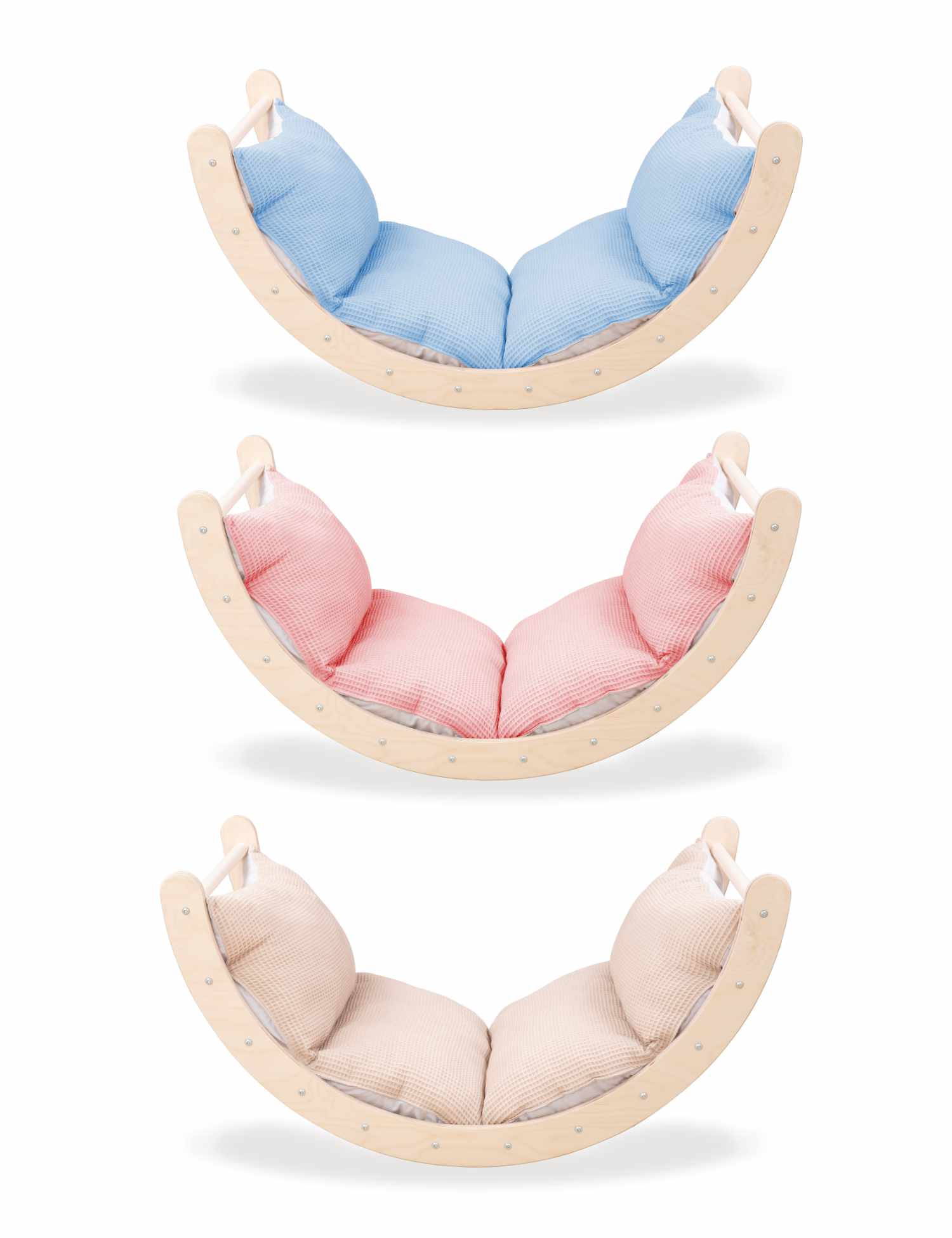 Klettergerüst ZAUBERBERG KLEIN | 2 Module | Sprossenstieg + Bogen | 51 cm | Zubehör erhältlich | erweiterbar - Kletterling – einfach Kind sein