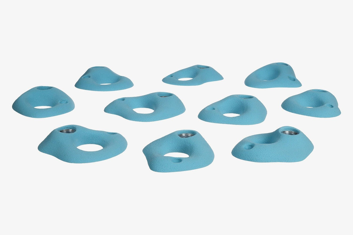 Klettergriffe "Mini" BK IN & OUTDOOR | 10 Stück | Zubehör BK Kletterwände - Kletterling – einfach Kind sein