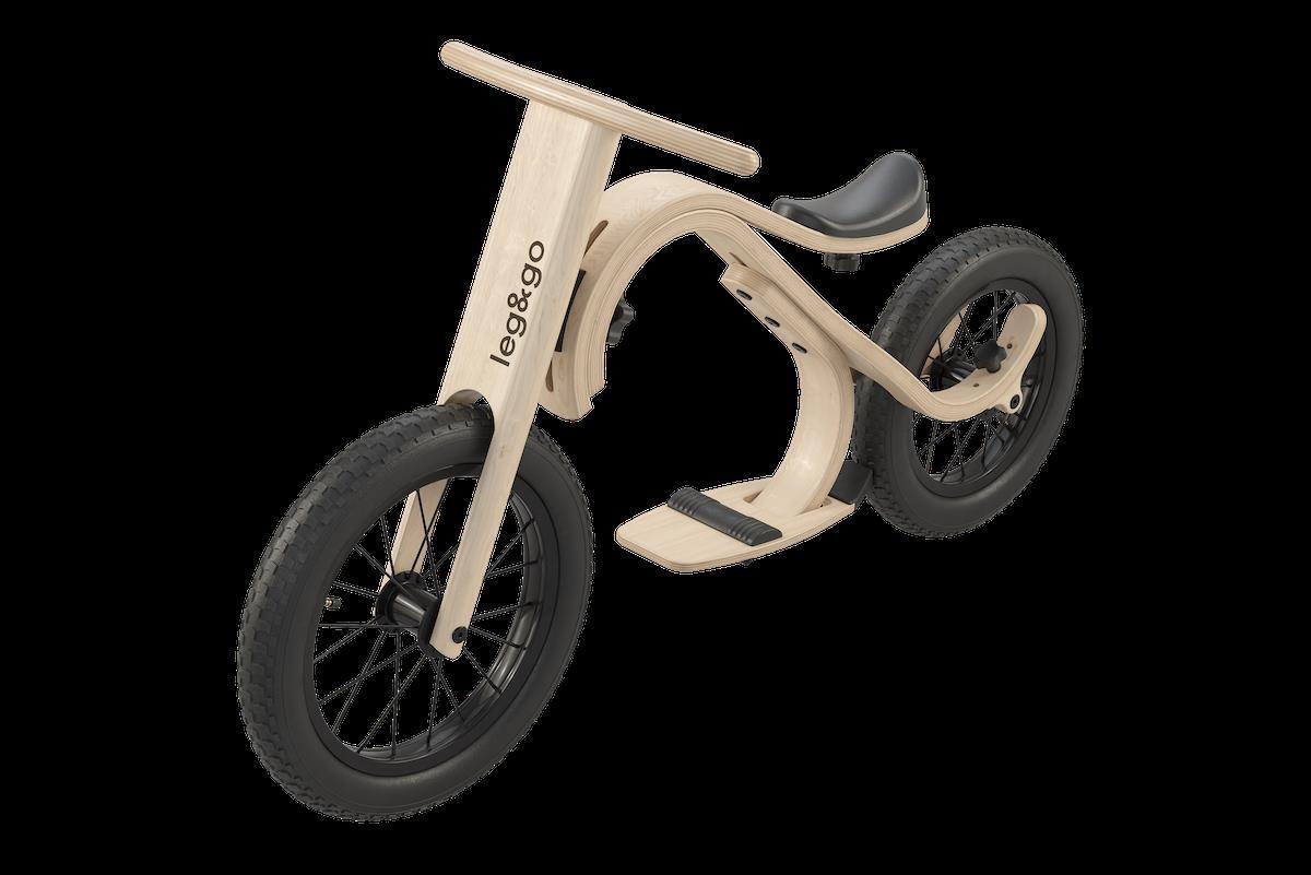 Balance Bike 3in1 aus Holz - mitwachsendes Laufrad für Kinder ab 6 Monaten bis 6 Jahre - Kletterling – einfach Kind sein