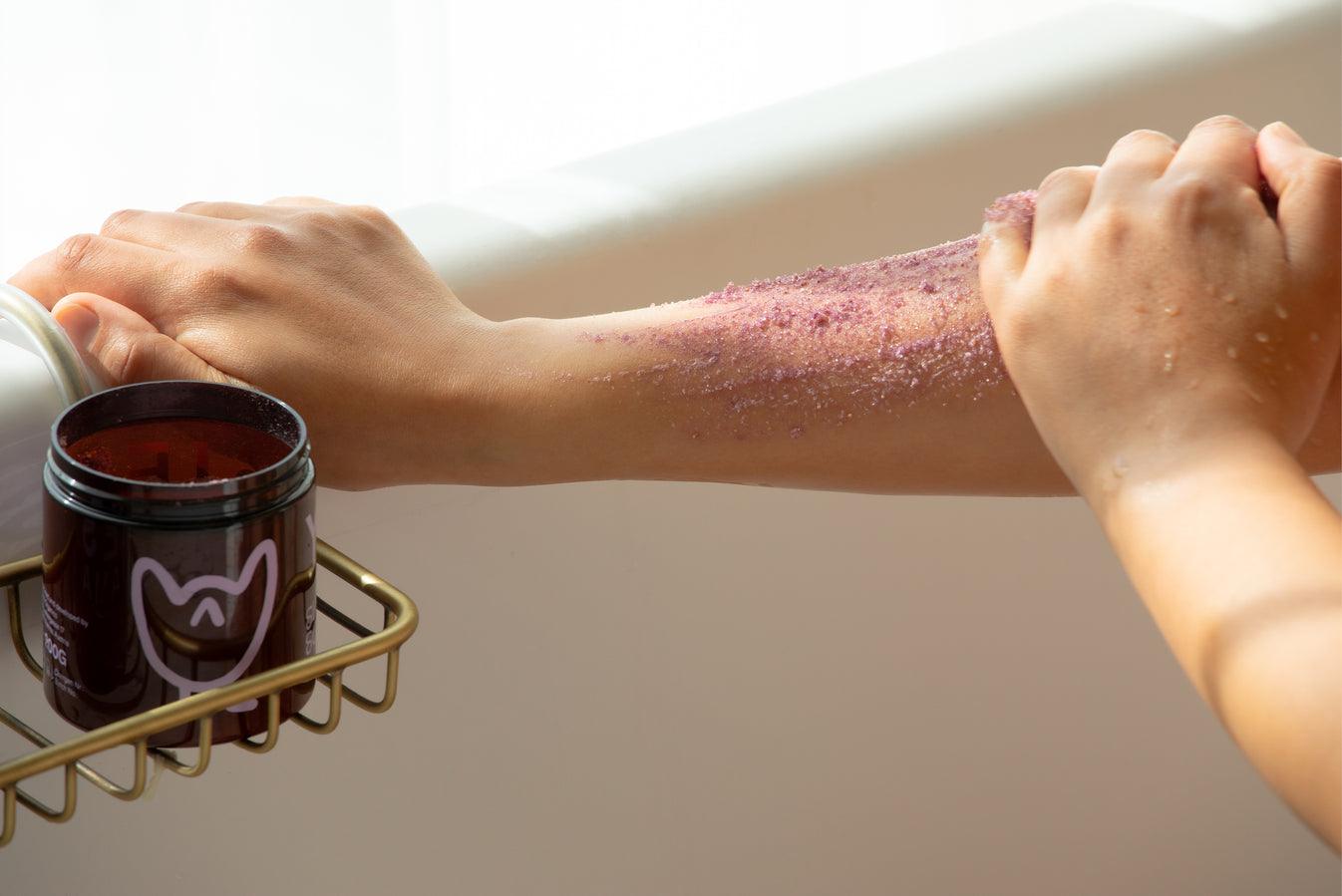 Sugar Scrub Rose Vanilla 200g von YUKIES - Kletterling – einfach Kind sein