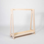 Montessori Kinderkleiderständer mit 17 Haken - Kletterling – einfach Kind sein