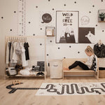 Montessori Kinderkleiderständer mit 17 Haken - Kletterling – einfach Kind sein