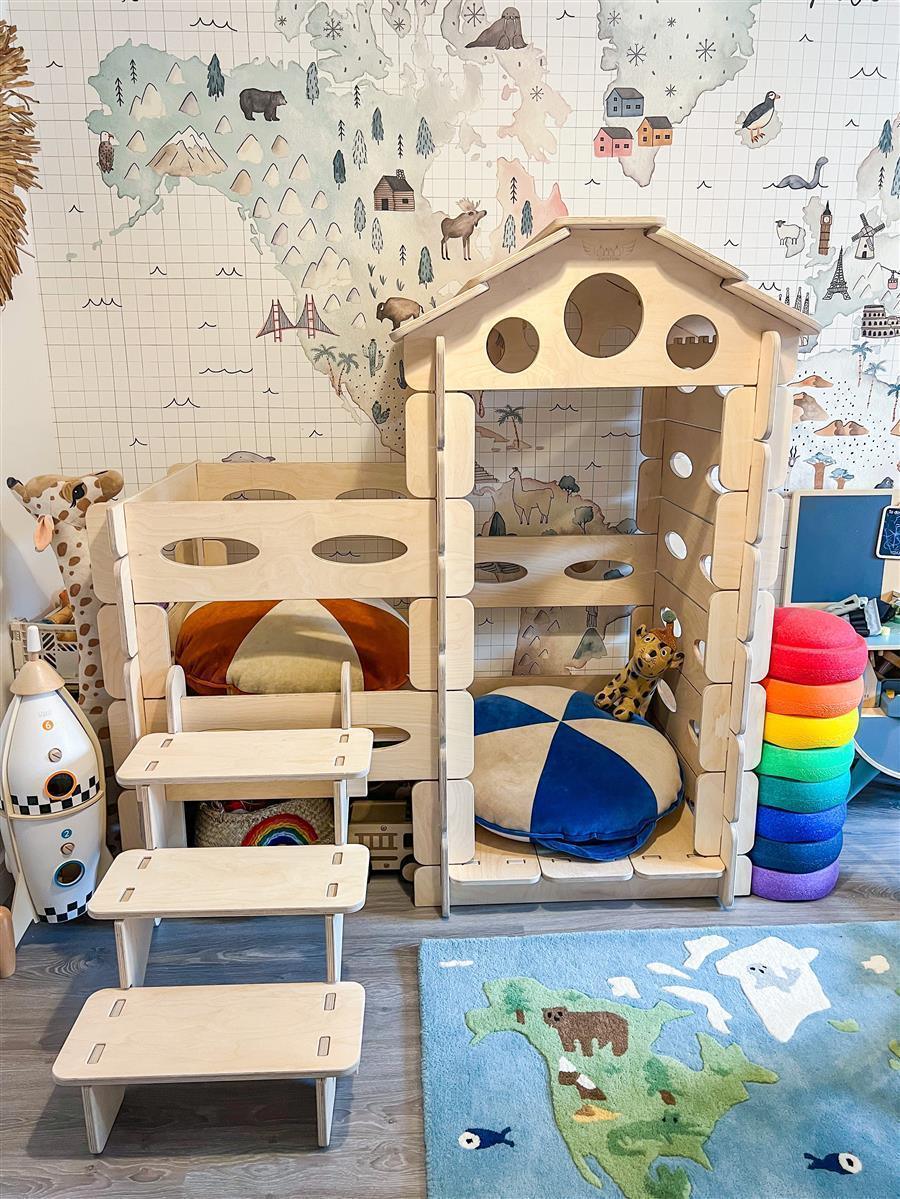 Montessori Spielhaus: Kreatives Lernen für Kinder von 1 bis 12 Jahren - Kletterling – einfach Kind sein