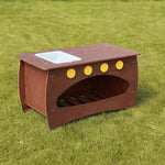 Matschküche von KateHaa aus Marine - Sperrholz - Kletterling – einfach Kind sein