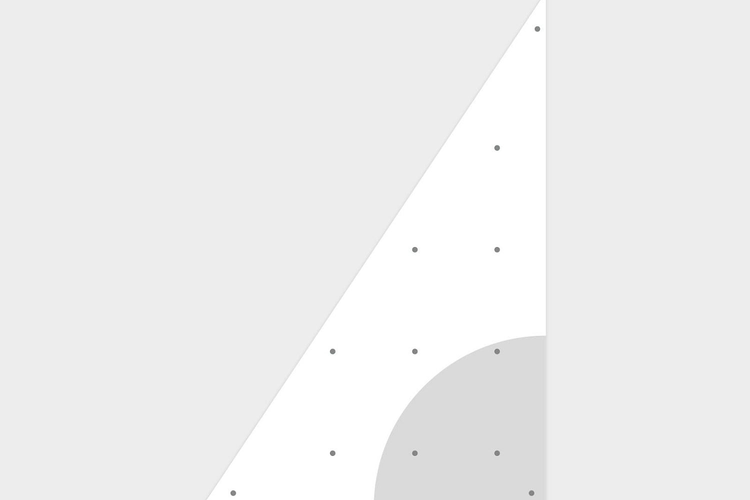 Einzelelement BK Dreieck links | Kletterwand BK OUTDOOR | 118 x 78 cm | 9 Loch - Kletterling – einfach Kind sein