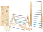 Pikler Dreieck (2in1 Sprossenwand) und Rutsche von leg&go - Kletterling – einfach Kind sein