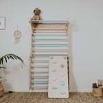 Pikler Dreieck (2in1 Sprossenwand) und Rutsche von leg&go - Kletterling – einfach Kind sein