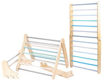Pikler Dreieck und Sprossenwand 2in1 von leg&go - Kletterling – einfach Kind sein