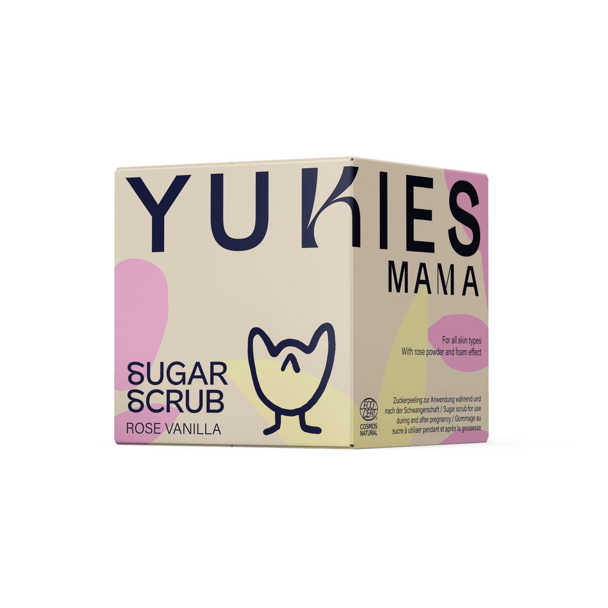 Sugar Scrub Rose Vanilla 200g von YUKIES - Kletterling – einfach Kind sein
