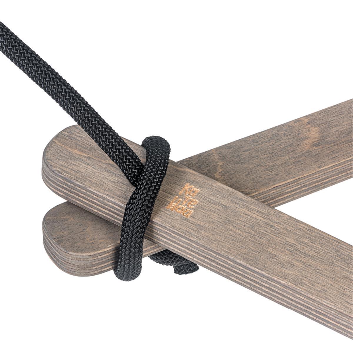 Strickleiter Triangle Schaukel Set mittelbraun - Kletterling – einfach Kind sein