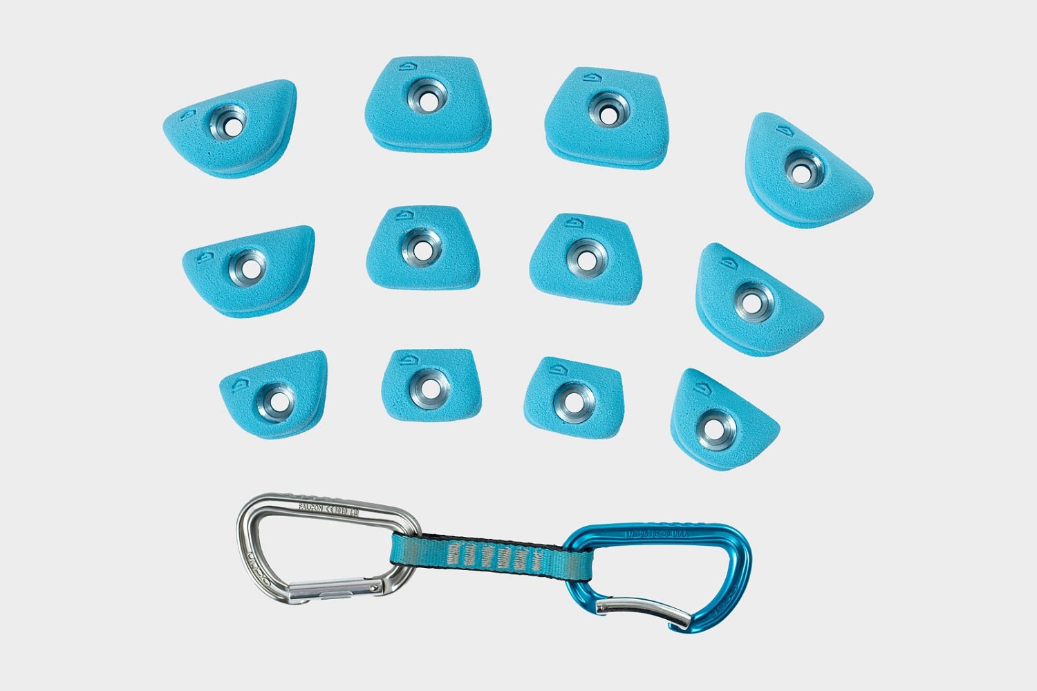 Klettergriffe „Pro“ BK IN & OUTDOOR | 12 Stück | Zubehör für BK Kletterwände - Kletterling – einfach Kind sein