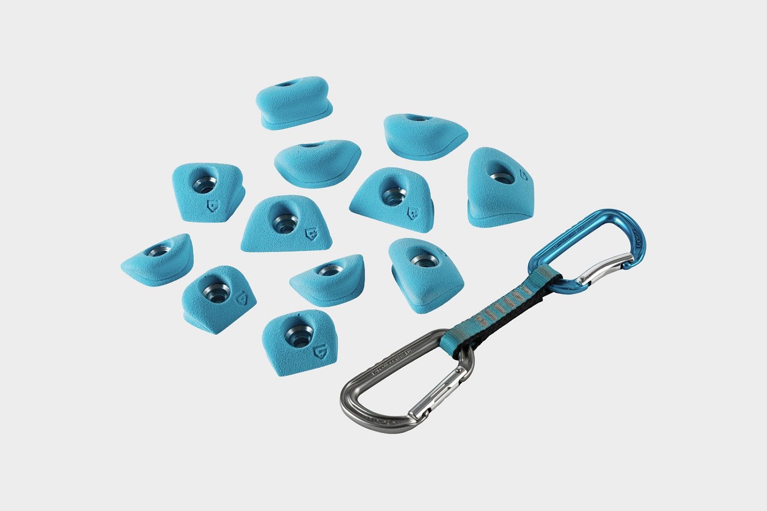 Klettergriffe „Pro“ BK IN & OUTDOOR | 12 Stück | Zubehör für BK Kletterwände - Kletterling – einfach Kind sein