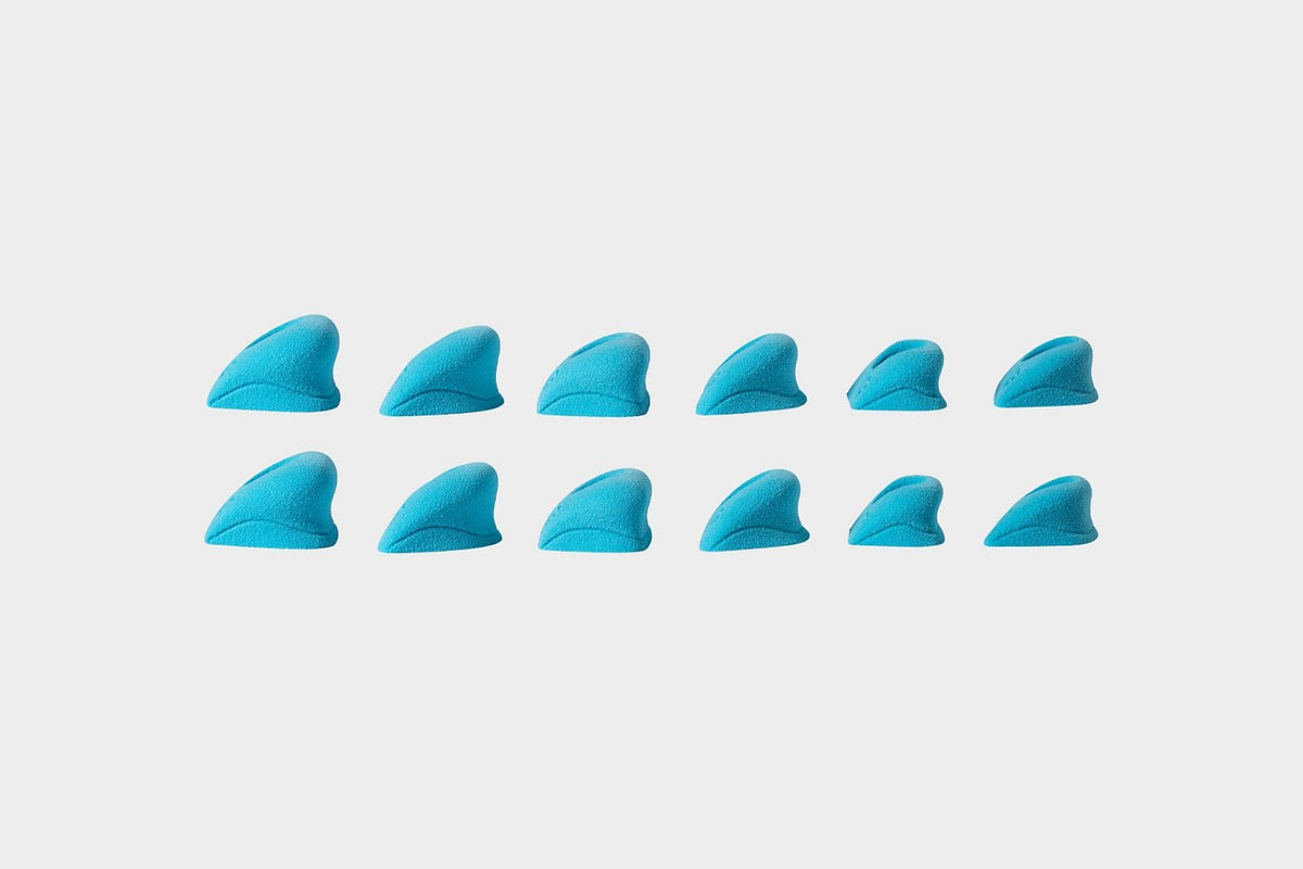 Klettergriffe „Pro“ BK IN & OUTDOOR | 12 Stück | Zubehör für BK Kletterwände - Kletterling – einfach Kind sein