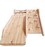 Klettergerüst ROOT 95 + Rutsche | IN & OUTDOOR | 95 cm | Farbe wählbar | klappbar - Kletterling – einfach Kind sein