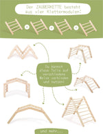 ZAUBERKETTE mit Rutsche/Kletterwand - Kletterling – einfach Kind sein